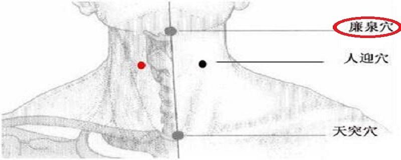 廉泉的准确位置图视频（廉泉的准确位置图视频播放）