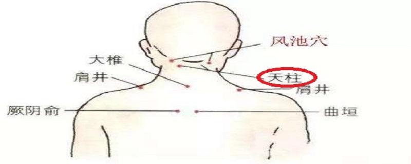 按摩天柱的好处（按天柱有什么功效）-九图集