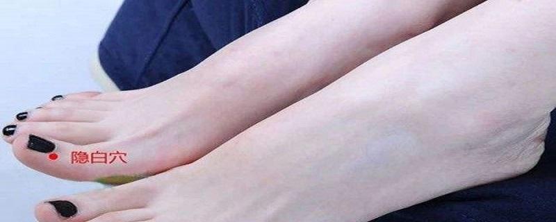 隐白的准确位置图视频（隐白 位置图片）-九图集