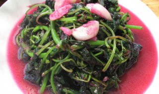 红苋菜汤为什么不能喝（苋菜红汤能吃吗）