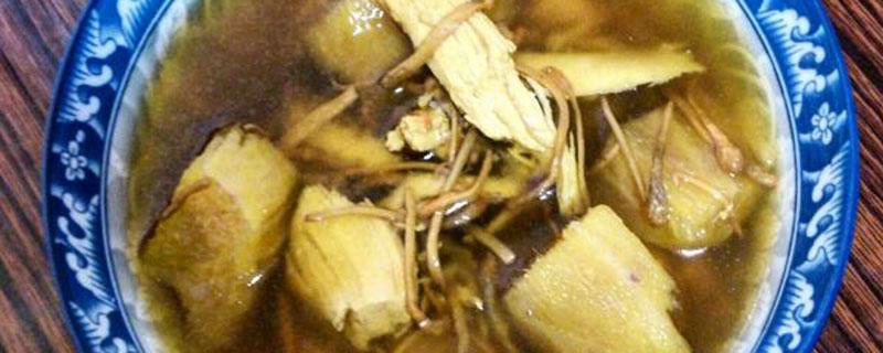 葛根煲鸡汤有什么功效（葛根煲鸡汤有什么功效和作用）-九图集