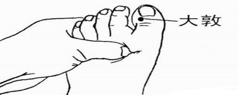 大敦的准确位置及功效（大敦的准确位置与功效）