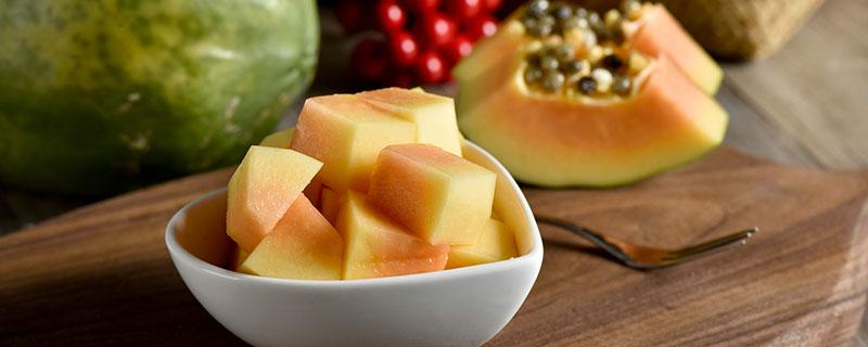 吃木瓜要削皮吗 木瓜可以直接削皮吃吗-九图集