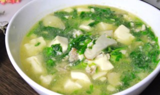 豆腐肉丝羹做法是什么(豆腐肉羹的做法)-九图集