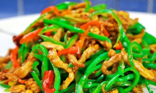 尖椒肉丝怎么炒(尖椒肉丝怎么炒好吃窍门)-九图集