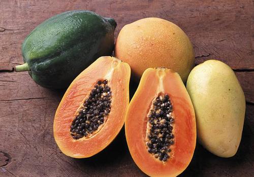 木瓜皮上有斑点能吃吗 木瓜表皮有斑点-九图集