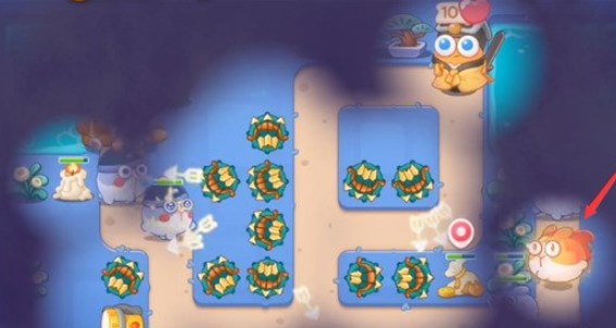 保卫萝卜4阿波道长第24关怎么过? 阿波道长第24关图文通关流程