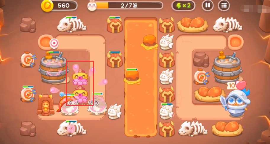 保卫萝卜4饿龙传说第7关怎么过？保卫萝卜4饿龙传说第7关攻略一览-九图集