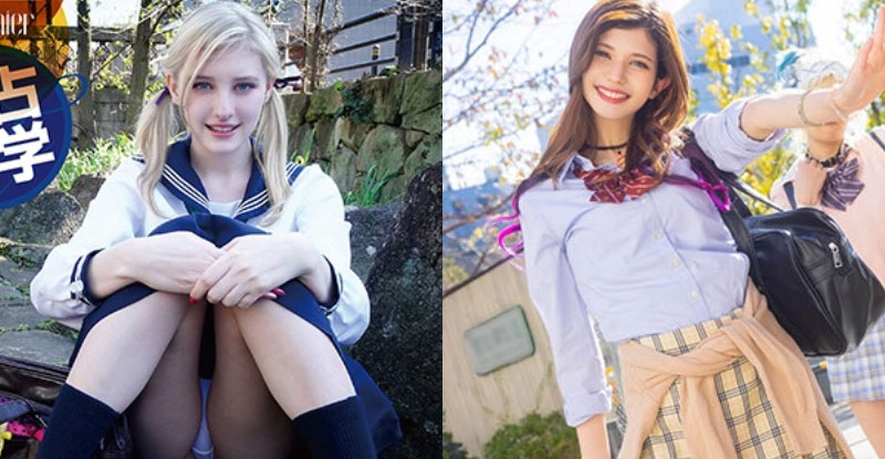北欧天使or美日混血女子高校生品番简介及预览-九图集